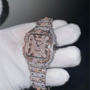 Elegant Silver and Gold Women's Watch